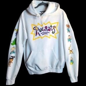 NICKELODEON RUGRATS Hoodie Sweatshirt. Size Medium